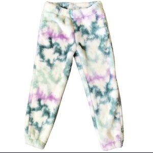 ✨BABY PLUSH TYE DYE JOGGERS✨